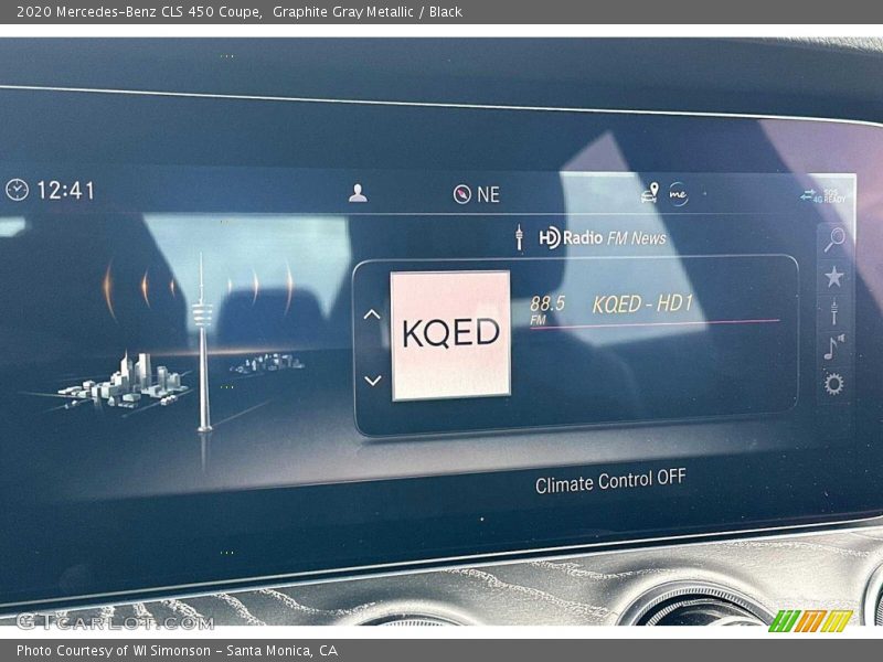 Graphite Gray Metallic / Black 2020 Mercedes-Benz CLS 450 Coupe