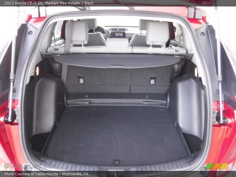Radiant Red Metallic / Black 2021 Honda CR-V EX