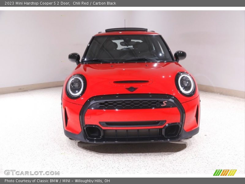 Chili Red / Carbon Black 2023 Mini Hardtop Cooper S 2 Door