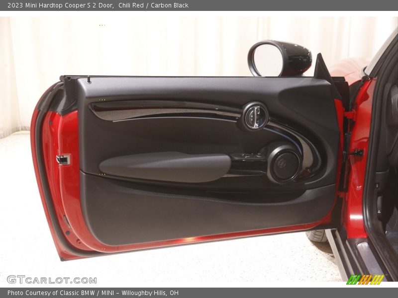 Chili Red / Carbon Black 2023 Mini Hardtop Cooper S 2 Door