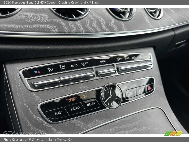 Graphite Gray Metallic / Black 2020 Mercedes-Benz CLS 450 Coupe