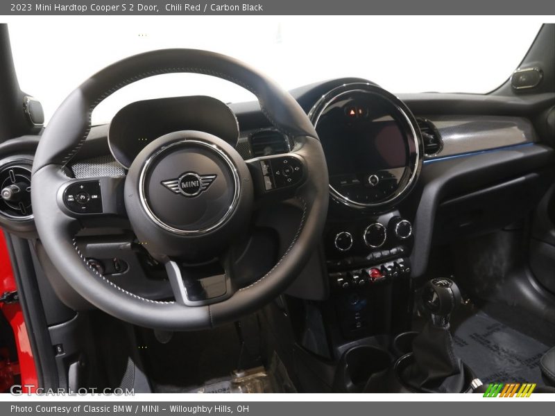 Chili Red / Carbon Black 2023 Mini Hardtop Cooper S 2 Door