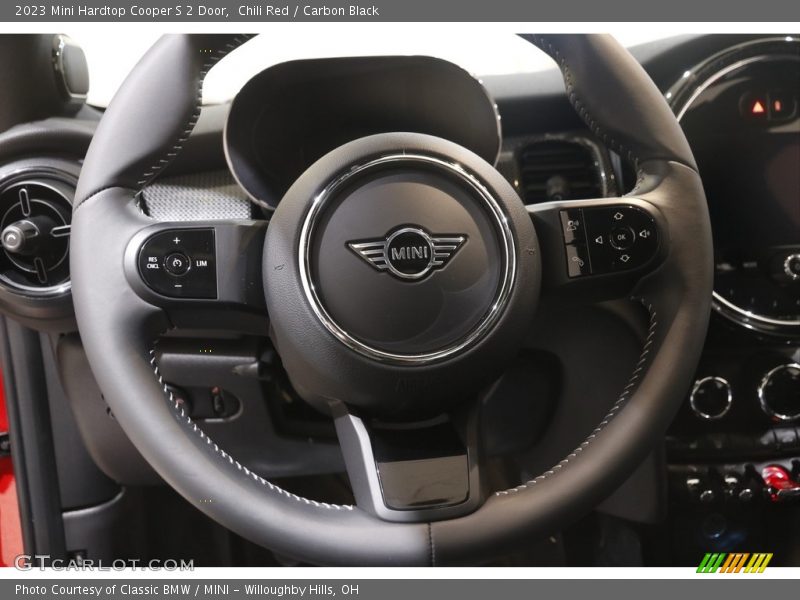 Chili Red / Carbon Black 2023 Mini Hardtop Cooper S 2 Door