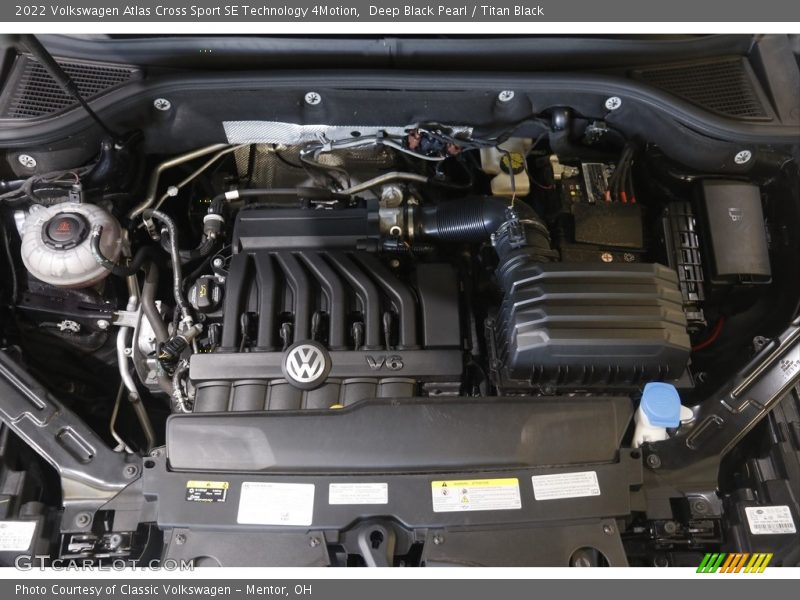  2022 Atlas Cross Sport SE Technology 4Motion Engine - 3.6 Liter FSI DOHC 24-Valve VVT VR6