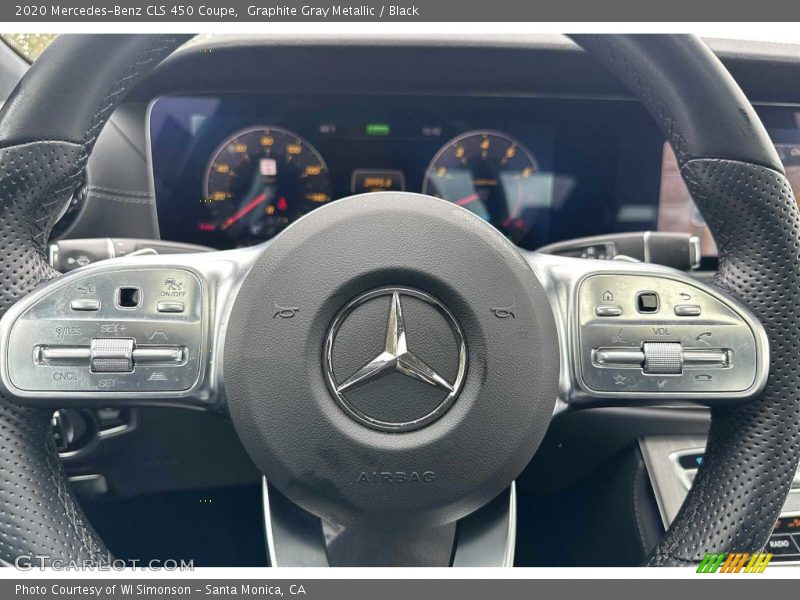 Graphite Gray Metallic / Black 2020 Mercedes-Benz CLS 450 Coupe