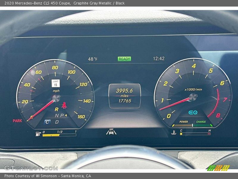 Graphite Gray Metallic / Black 2020 Mercedes-Benz CLS 450 Coupe