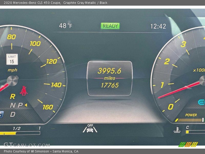 Graphite Gray Metallic / Black 2020 Mercedes-Benz CLS 450 Coupe