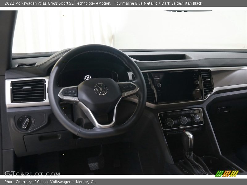 Dashboard of 2022 Atlas Cross Sport SE Technology 4Motion