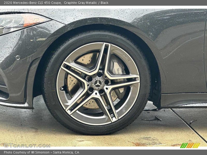 Graphite Gray Metallic / Black 2020 Mercedes-Benz CLS 450 Coupe
