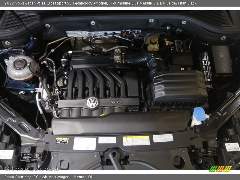  2022 Atlas Cross Sport SE Technology 4Motion Engine - 3.6 Liter FSI DOHC 24-Valve VVT VR6