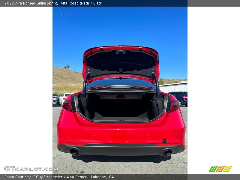 Alfa Rosso (Red) / Black 2022 Alfa Romeo Giulia Sprint