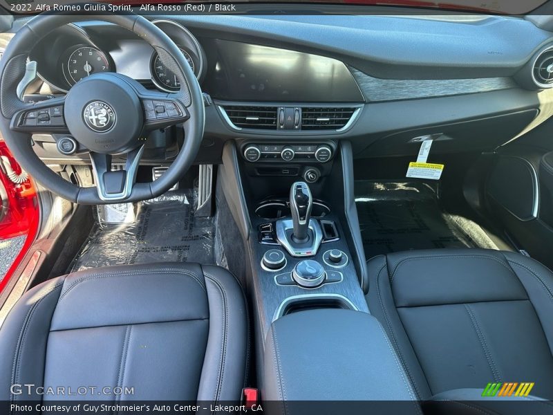 Alfa Rosso (Red) / Black 2022 Alfa Romeo Giulia Sprint