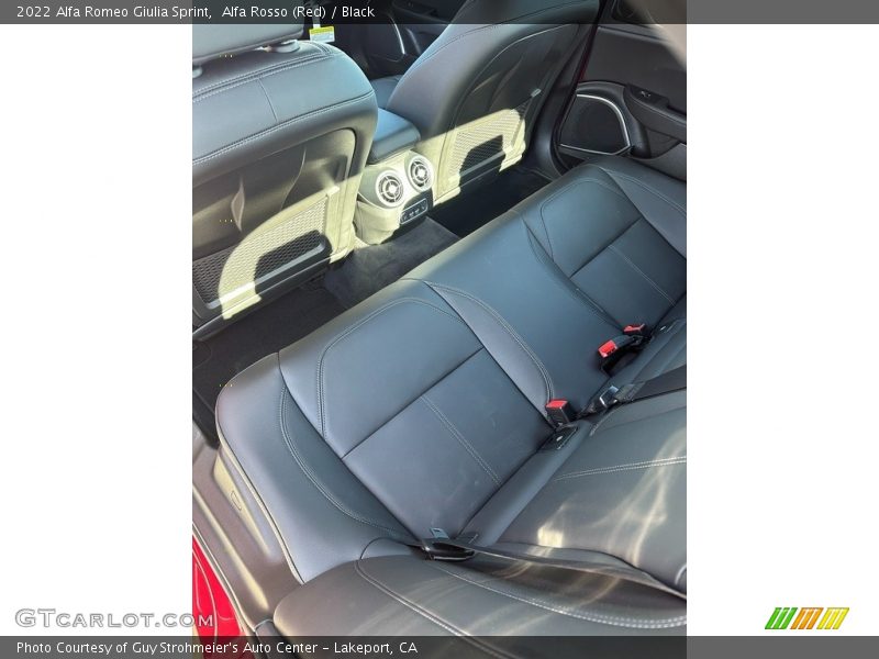 Alfa Rosso (Red) / Black 2022 Alfa Romeo Giulia Sprint