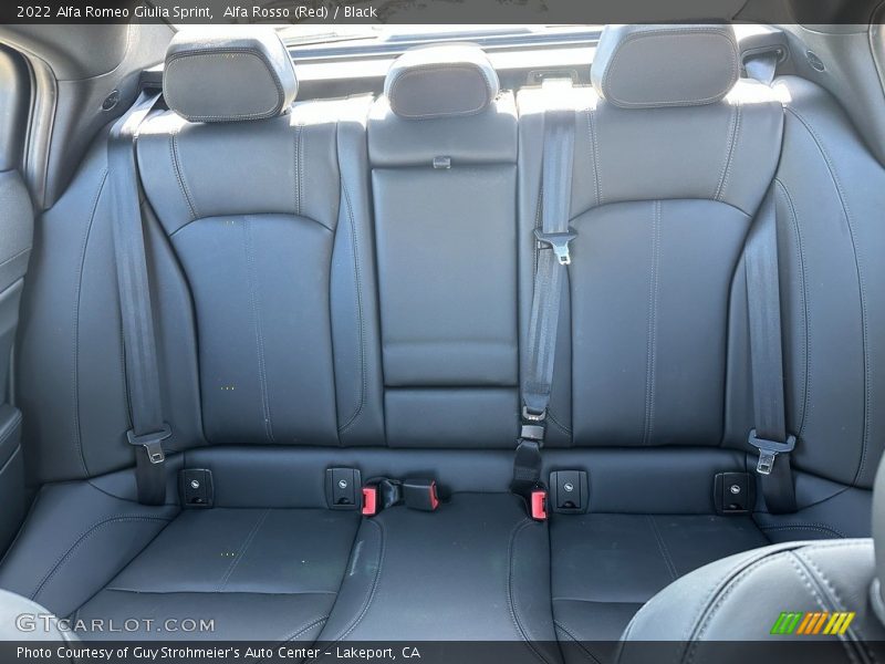 Alfa Rosso (Red) / Black 2022 Alfa Romeo Giulia Sprint