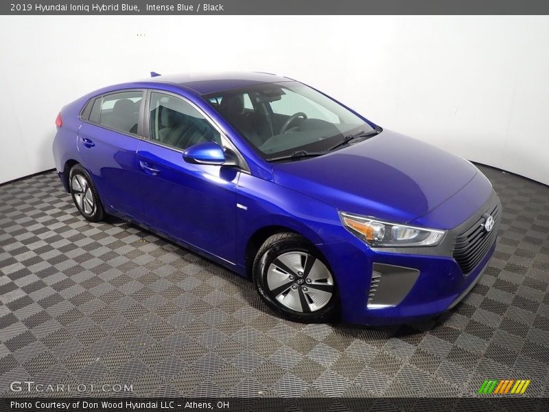 Intense Blue / Black 2019 Hyundai Ioniq Hybrid Blue