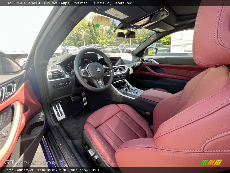 2023 4 Series 430i xDrive Coupe Tacora Red Interior
