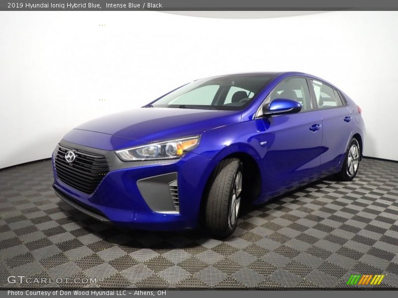 Intense Blue / Black 2019 Hyundai Ioniq Hybrid Blue