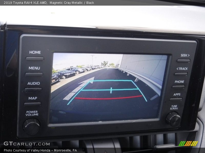 Magnetic Gray Metallic / Black 2019 Toyota RAV4 XLE AWD