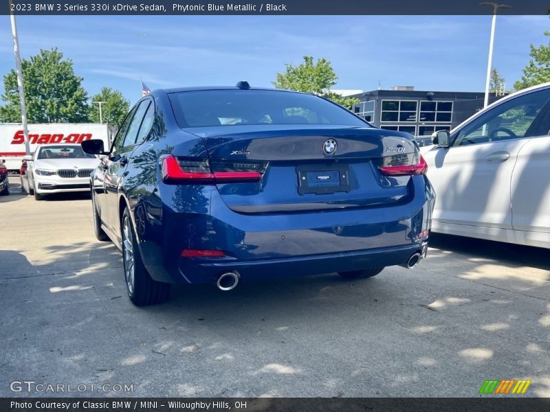 Phytonic Blue Metallic / Black 2023 BMW 3 Series 330i xDrive Sedan