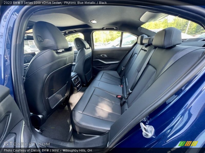Phytonic Blue Metallic / Black 2023 BMW 3 Series 330i xDrive Sedan