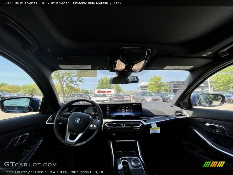 Phytonic Blue Metallic / Black 2023 BMW 3 Series 330i xDrive Sedan