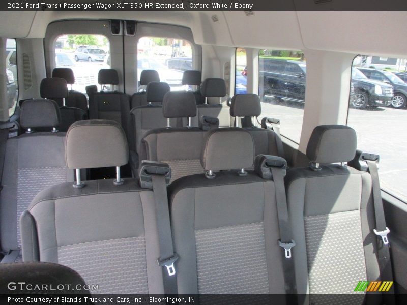 Oxford White / Ebony 2021 Ford Transit Passenger Wagon XLT 350 HR Extended