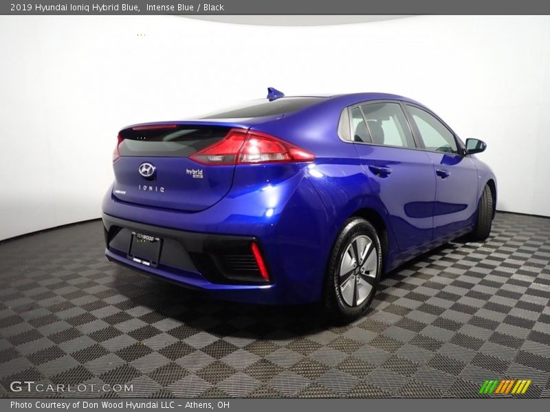 Intense Blue / Black 2019 Hyundai Ioniq Hybrid Blue