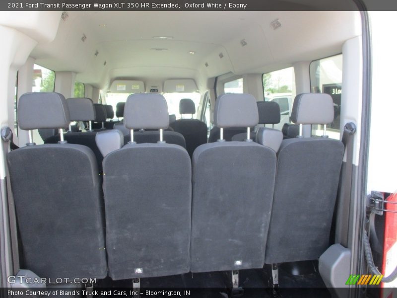 Oxford White / Ebony 2021 Ford Transit Passenger Wagon XLT 350 HR Extended