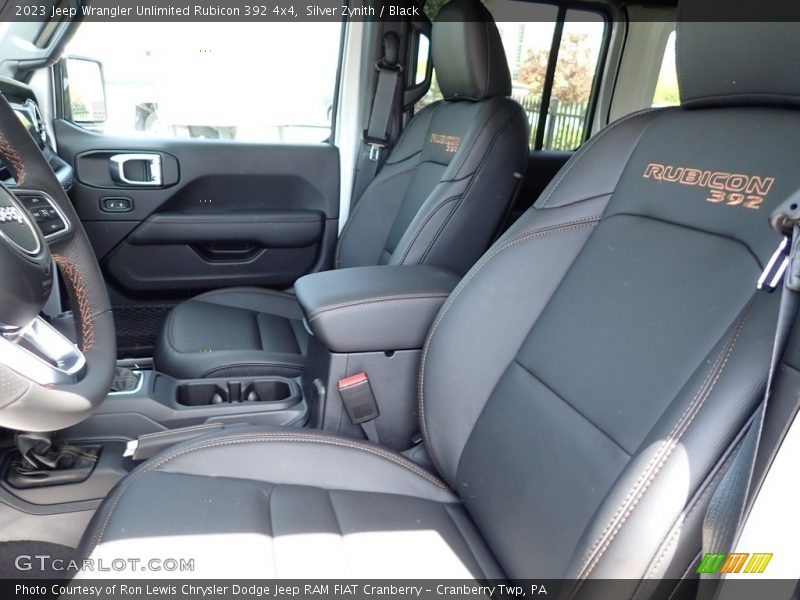 Front Seat of 2023 Wrangler Unlimited Rubicon 392 4x4