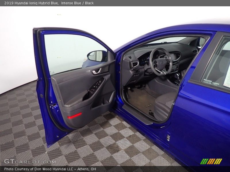 Intense Blue / Black 2019 Hyundai Ioniq Hybrid Blue