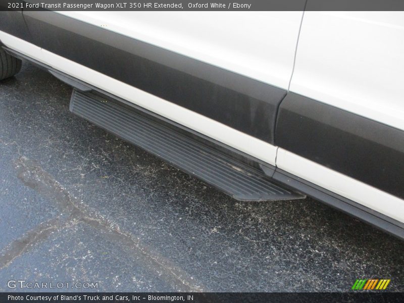 Oxford White / Ebony 2021 Ford Transit Passenger Wagon XLT 350 HR Extended