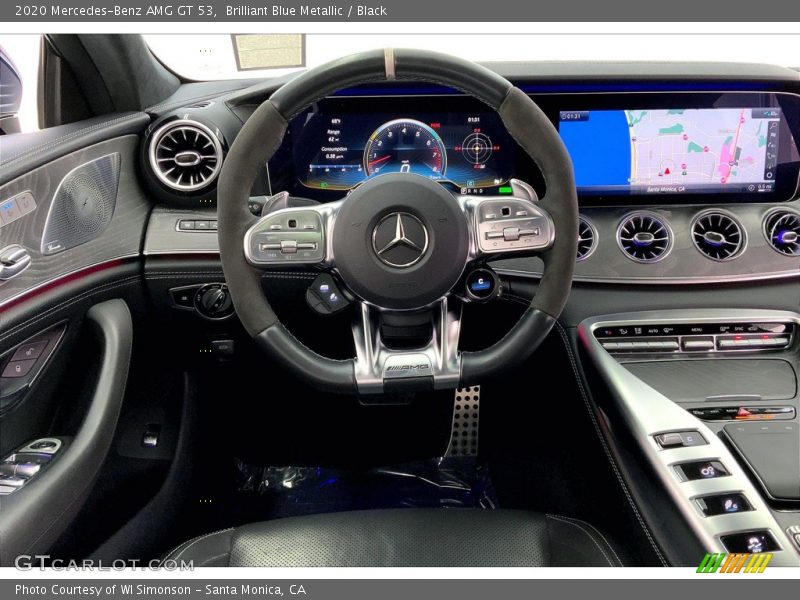 Dashboard of 2020 AMG GT 53