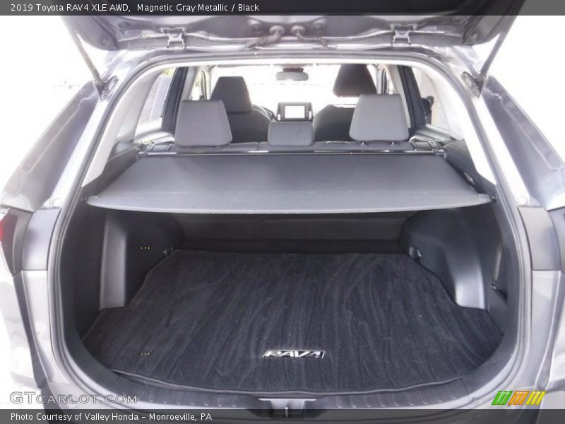 Magnetic Gray Metallic / Black 2019 Toyota RAV4 XLE AWD
