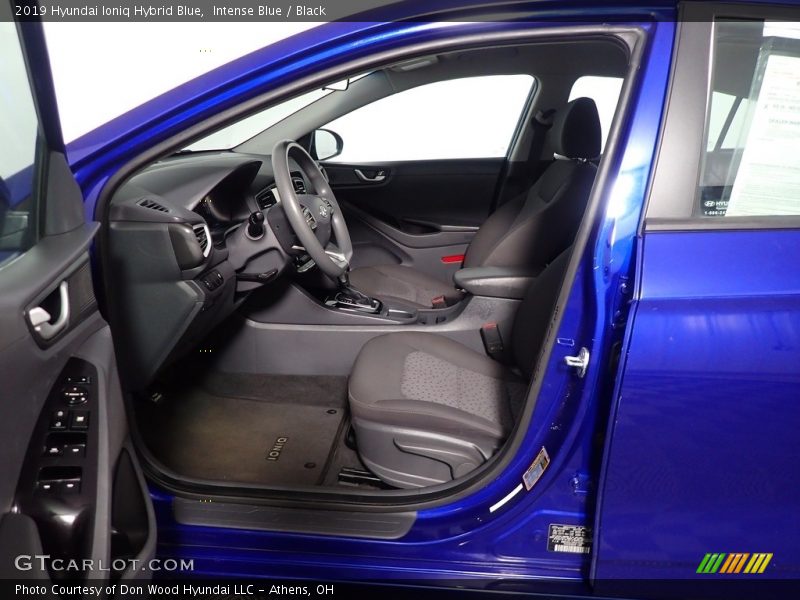 Intense Blue / Black 2019 Hyundai Ioniq Hybrid Blue