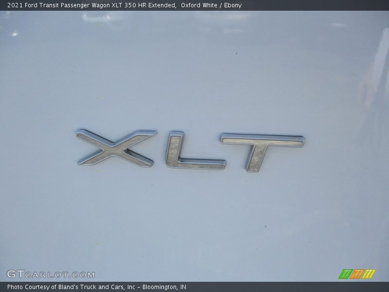 Oxford White / Ebony 2021 Ford Transit Passenger Wagon XLT 350 HR Extended
