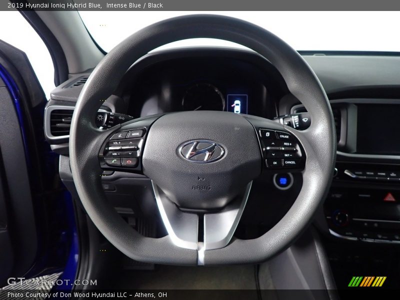 Intense Blue / Black 2019 Hyundai Ioniq Hybrid Blue