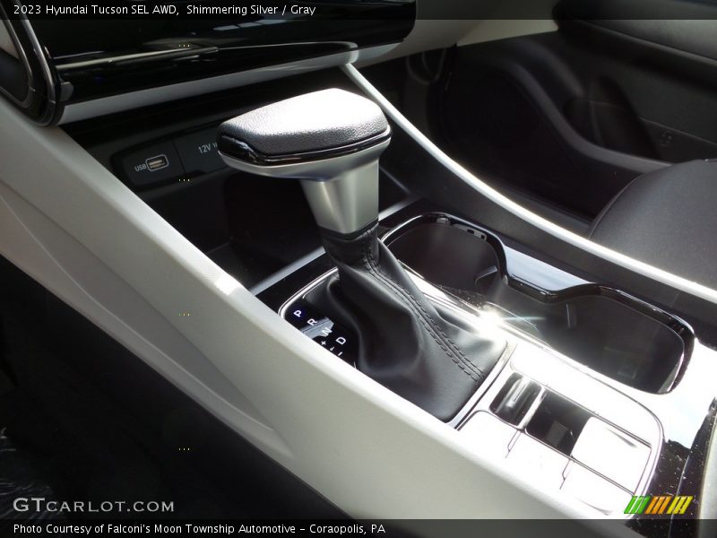 Shimmering Silver / Gray 2023 Hyundai Tucson SEL AWD