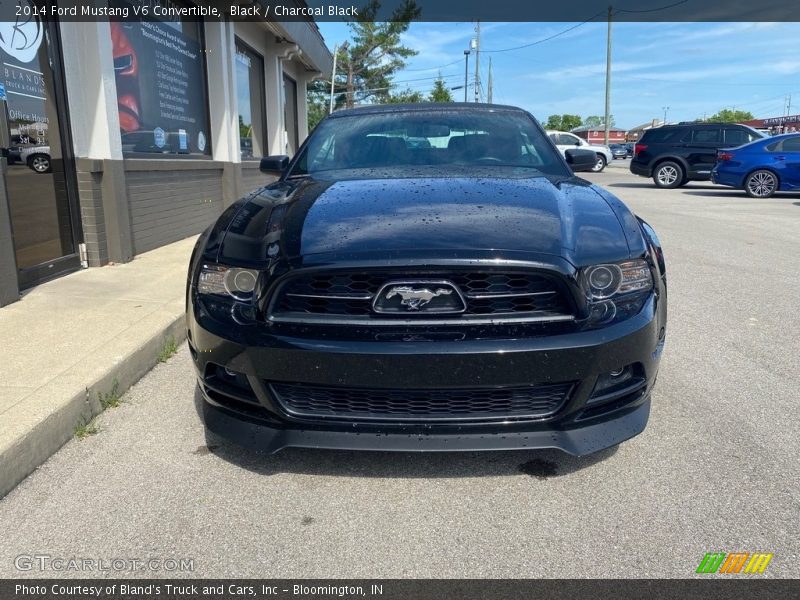 Black / Charcoal Black 2014 Ford Mustang V6 Convertible