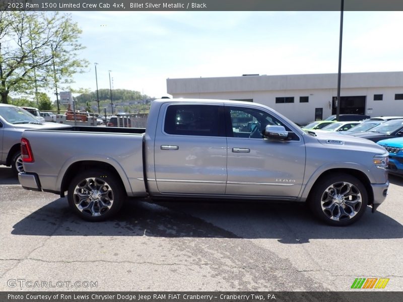 Billet Silver Metallic / Black 2023 Ram 1500 Limited Crew Cab 4x4