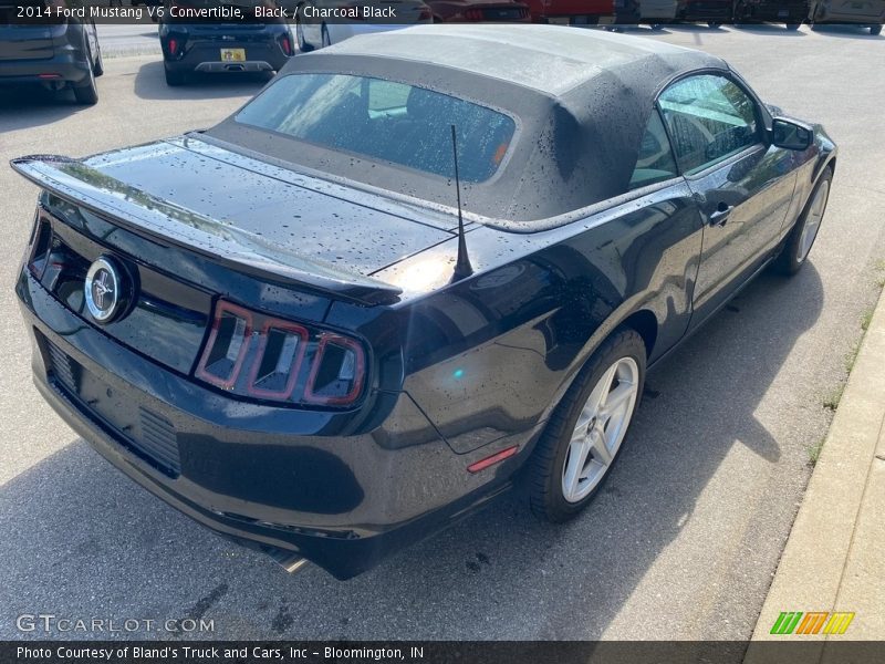 Black / Charcoal Black 2014 Ford Mustang V6 Convertible