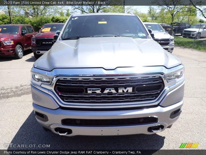 Billet Silver Metallic / Black 2023 Ram 1500 Limited Crew Cab 4x4