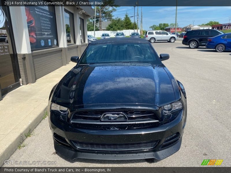 Black / Charcoal Black 2014 Ford Mustang V6 Convertible