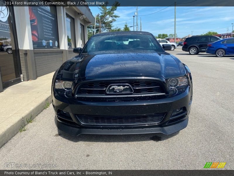 Black / Charcoal Black 2014 Ford Mustang V6 Convertible