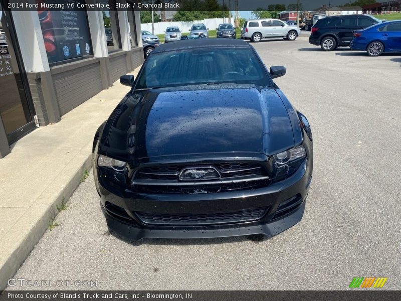 Black / Charcoal Black 2014 Ford Mustang V6 Convertible