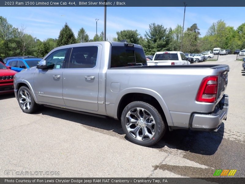 Billet Silver Metallic / Black 2023 Ram 1500 Limited Crew Cab 4x4
