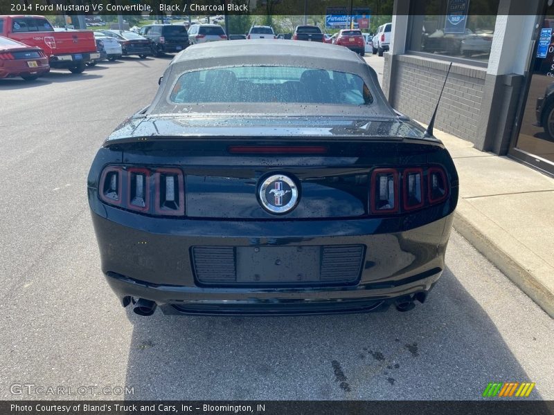 Black / Charcoal Black 2014 Ford Mustang V6 Convertible