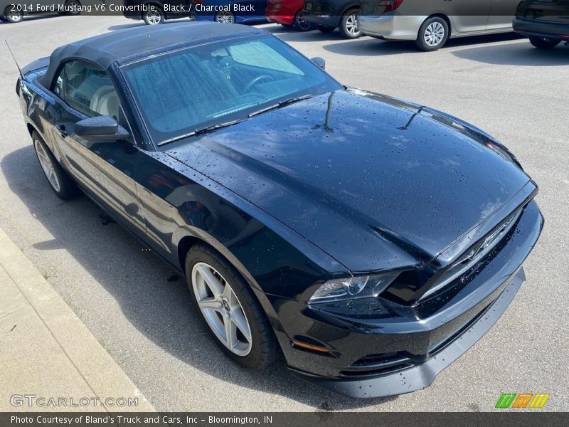 Black / Charcoal Black 2014 Ford Mustang V6 Convertible