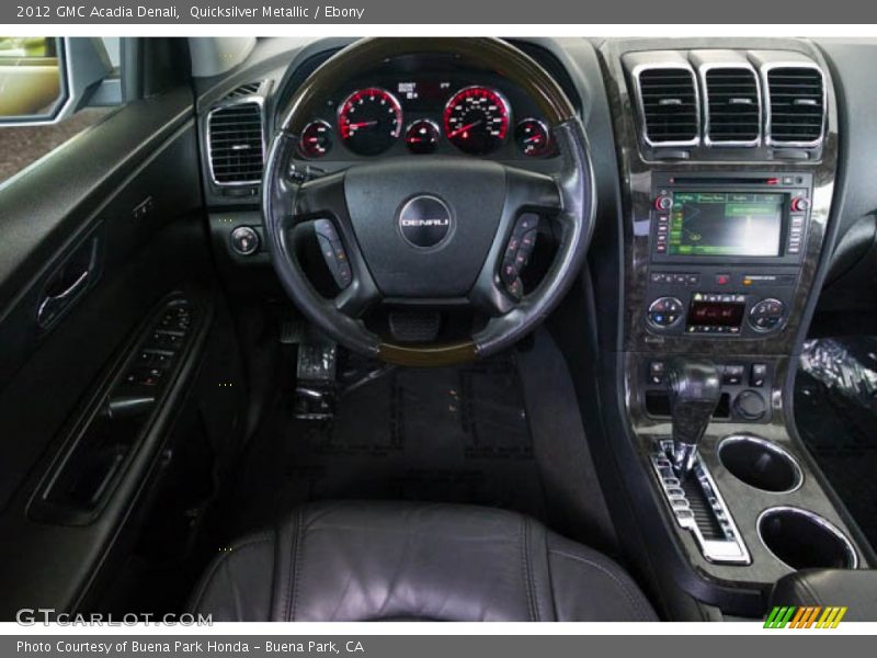 Quicksilver Metallic / Ebony 2012 GMC Acadia Denali