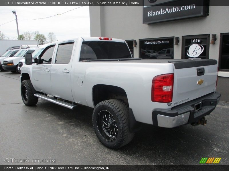 Silver Ice Metallic / Ebony 2013 Chevrolet Silverado 2500HD LTZ Crew Cab 4x4