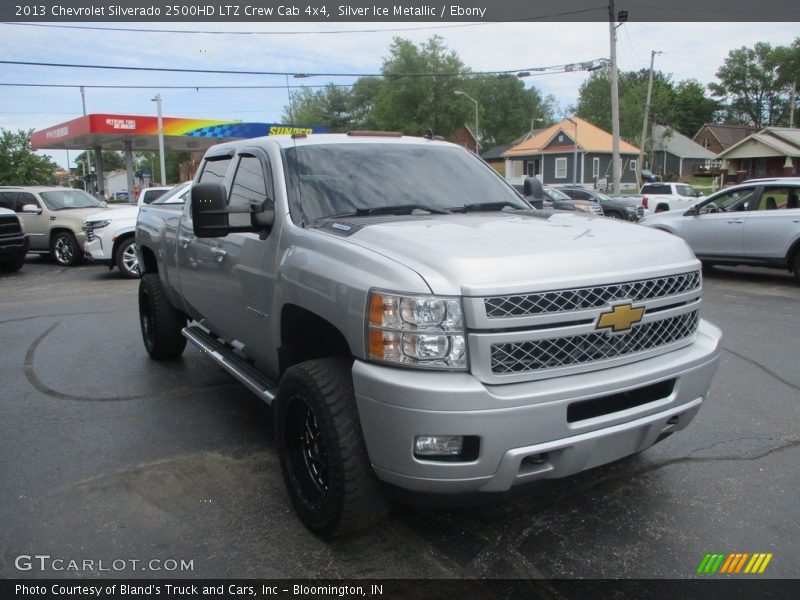 Silver Ice Metallic / Ebony 2013 Chevrolet Silverado 2500HD LTZ Crew Cab 4x4